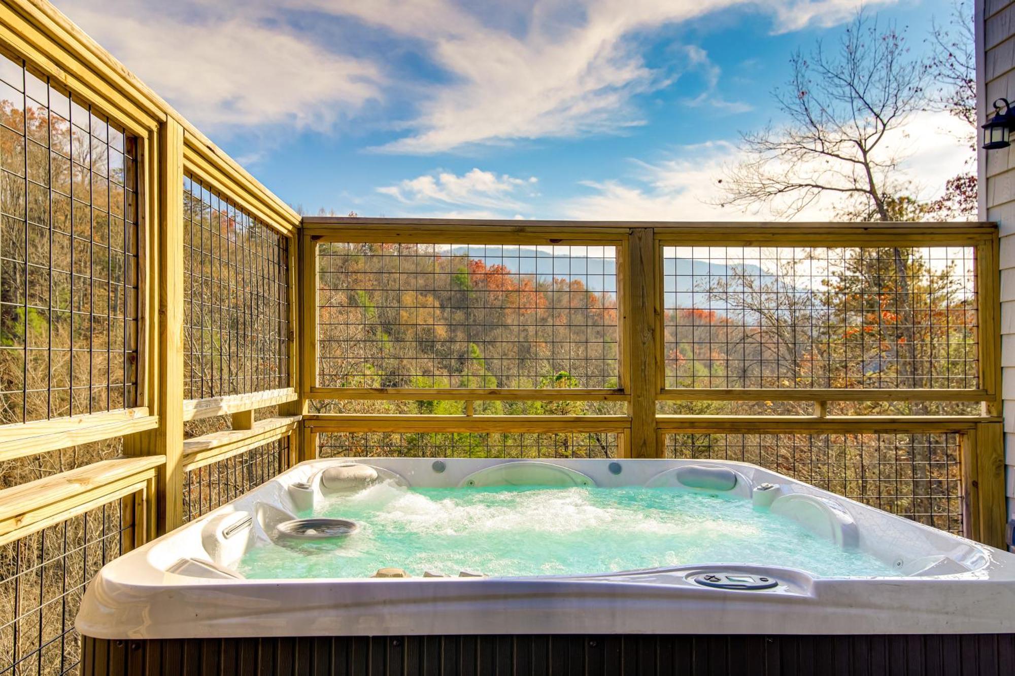 Gatlinburg Cabin With Game Room, Hot Tub And Mtn Views Buitenkant foto